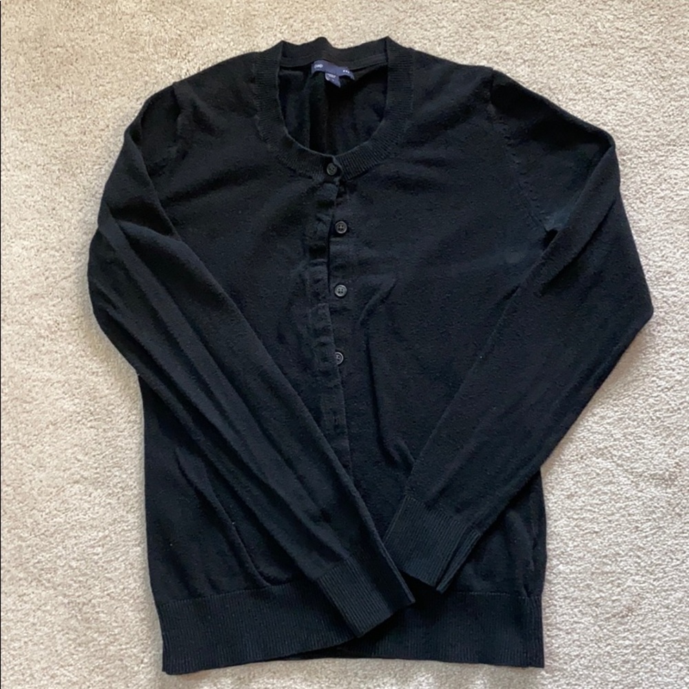 Gap black cardigan